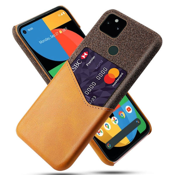 Bofink Google Pixel 5a korttikotelo - Oranssi Orange