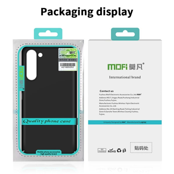MOFI Samsung Galaxy S23 FE slim shield deksel - Rød Red