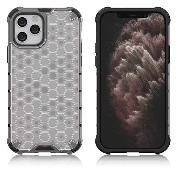 Bofink Honeycomb iPhone 12 / 12 Pro etui - Hvid White