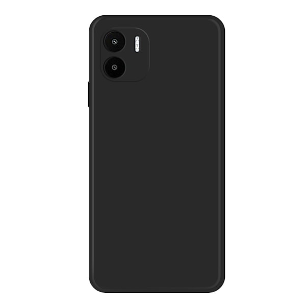Avfasat gummerat anti-droppskydd för Xiaomi Redmi A1 - Svart Svart
