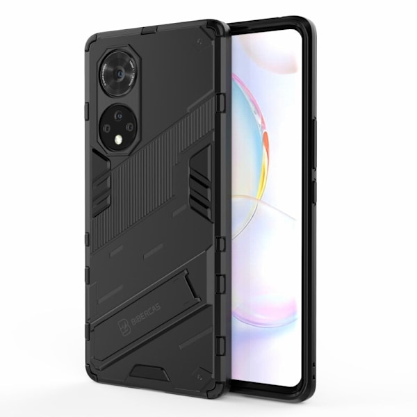 Stødsikker Hybrid Cover med A Moderne Touch til Huawei Nova 9 Pro / Honor 50 Pro - Sort Black