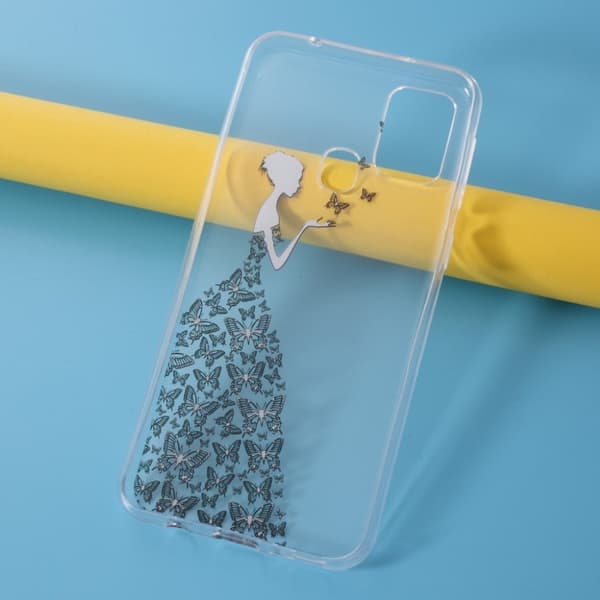 Deco Samsung Galaxy M31 Etui - Sommerfugl Jente Black