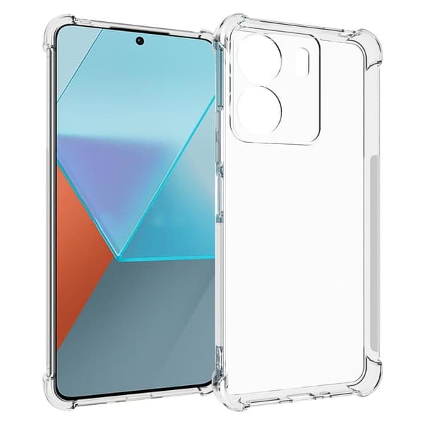 Lux-Case Airbag-deksel for Xiaomi Redmi 13C / Xiaomi Poco C65 Transparent