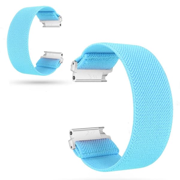 Solid color nylon watch band for Huawei watch - Baby Blue Blå