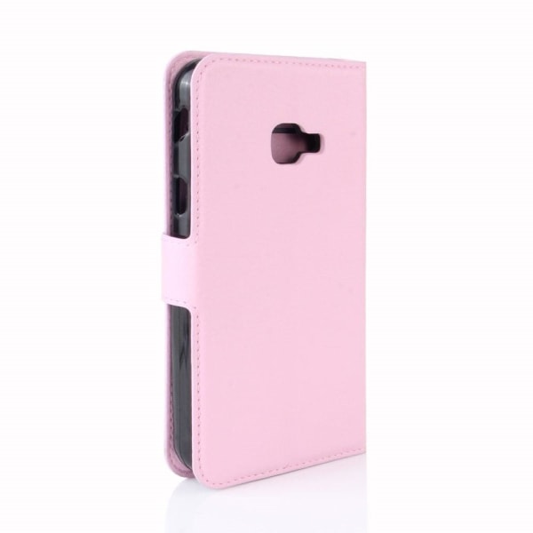 Samsung Xcover 4 Læder etui med indbygget pung - Lyserød Pink