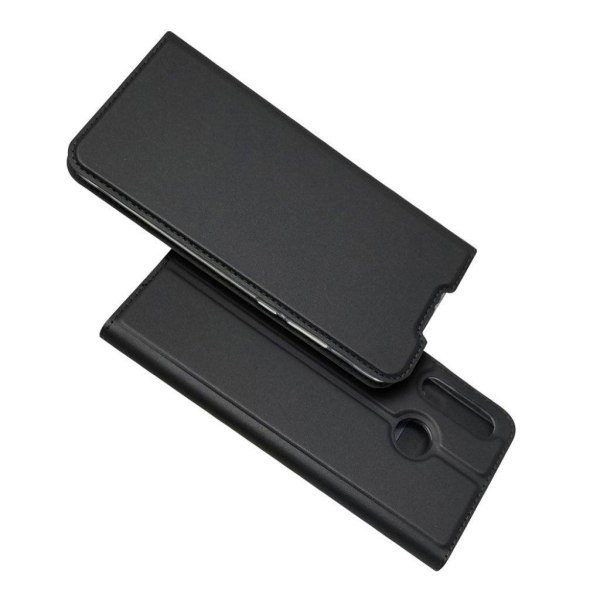 Huawei P30 Lite absorberings læderetui - Sort Black