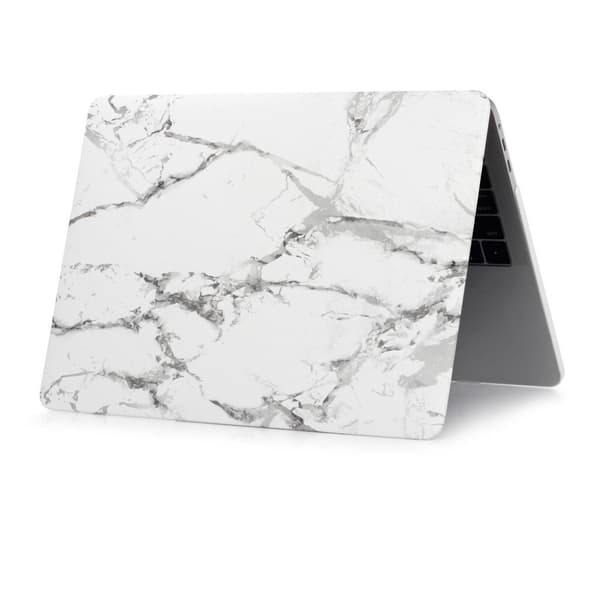 MacBook Pro 13 tum 2016 A1706-A1708 skyddsskal plast mönster - Marmor mörkgrå multifärg