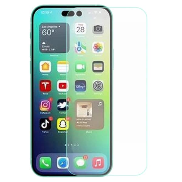Amorus Arch Edge Härdat Glas Skärmskydd till iPhone 14 Pro Transparent