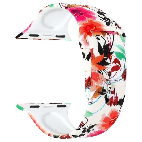 Apple Watch Series 4 40mm mønster watch band - stil D Multicolor