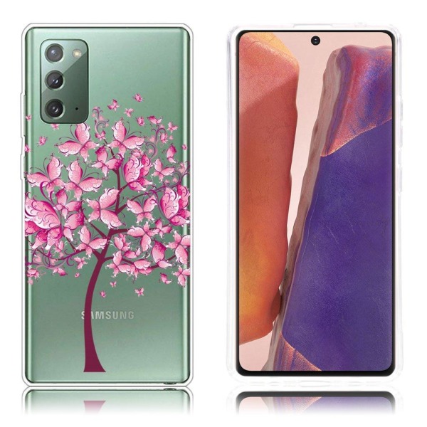 Deco Samsung Galaxy Note 20 case - Pink Tree Pink