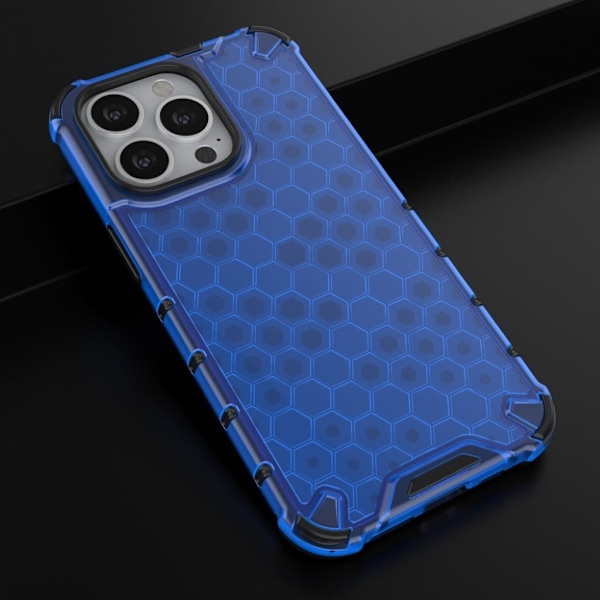 Bofink Honeycomb iPhone 13 Pro Suojakotelo - Sininen Blue