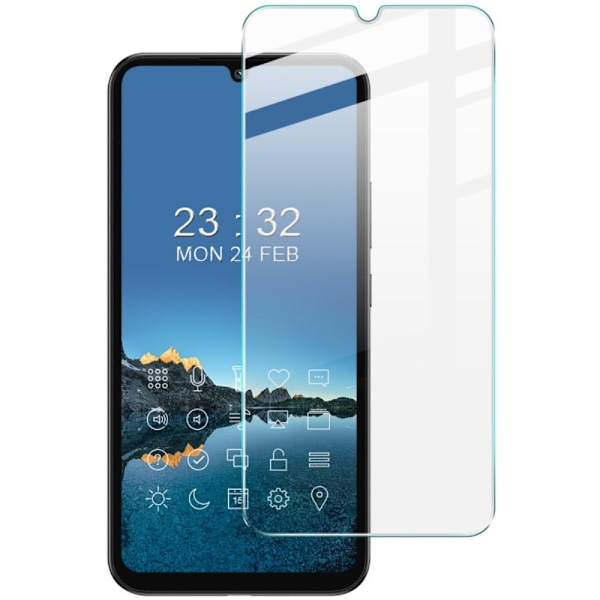 IMAK H karkaistu lasinen näytönsuoja Samsung Galaxy A34 5G Transparent