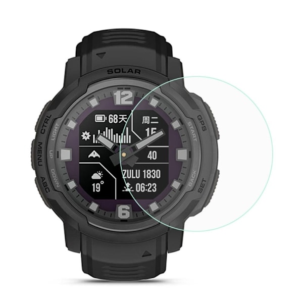 Garmin Instinct Crossover skærmbeskyttelse Transparent