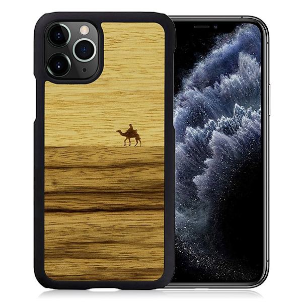 Man&Wood premium-kotelo iPhone 11 Pro - Terra Brown