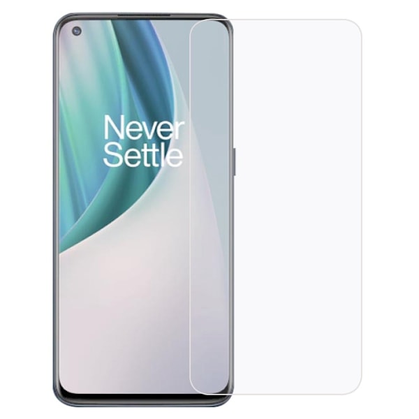 Amorus Arch Edge Härdat Glas Skärmskydd till OnePlus Nord N10 5G Transparent
