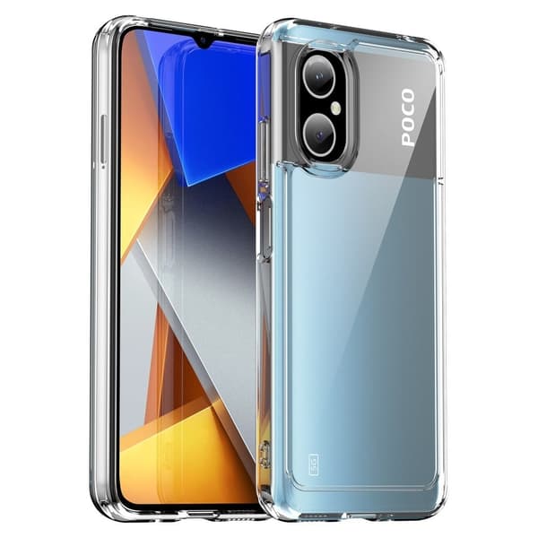 Xiaomi Poco M4 5G smart akryl cover - Transparent Transparent