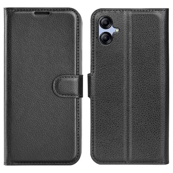Classic Samsung Galaxy A04e Läppäkotelo - Musta Black
