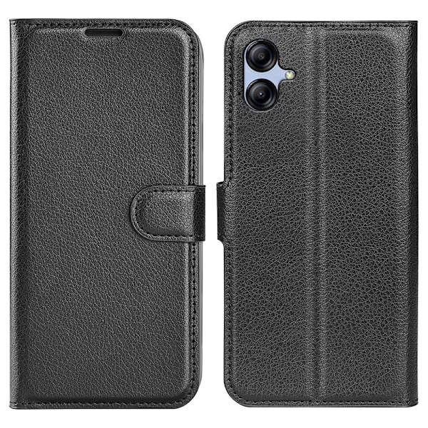 Klassisk Samsung Galaxy A04e Flip Etui - Sort Black
