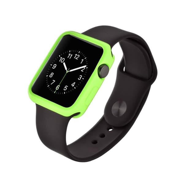 Devia Apple Watch 38mm silikonskal - Grön Grön