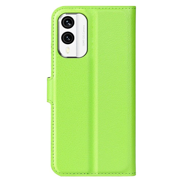 Klassisk Nokia X30 Flip Etui - Grøn Green