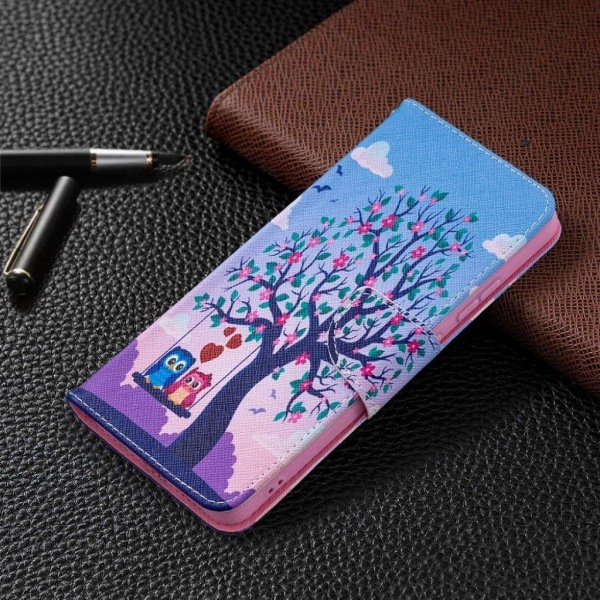 wonderland Nokia 2.4 flip etui - to ugler Multicolor