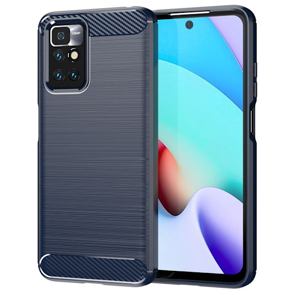 Carbon Flex Suojakotelo Xiaomi Redmi Note 11 - Sininen Blue