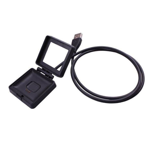 Fitbit Blaze tyylikäs latausteline USB johdolla Black