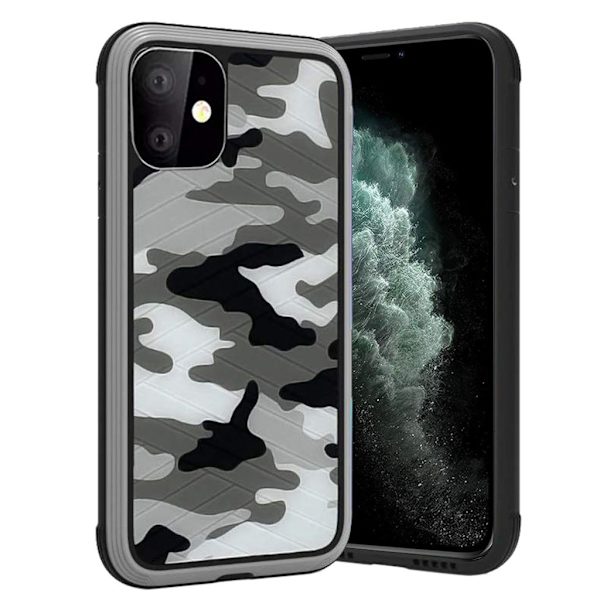 Raigor Inverse KHOSLA-skydd för iPhone 11 Pro Max - Grå Silvergrå