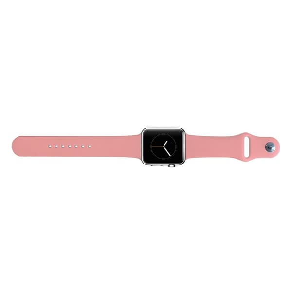 Apple Watch Series 8 (41mm) silikonerem (Forlæng størrelsen) - Retro Rosa Pink