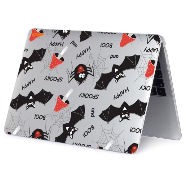 HAT PRINCE MacBook Air 13 M1 (A2337, 2020) / Retina (A2179, 2020) / M1 (A2337, 2020) sødt cover i dyrestil - Flagermus Black