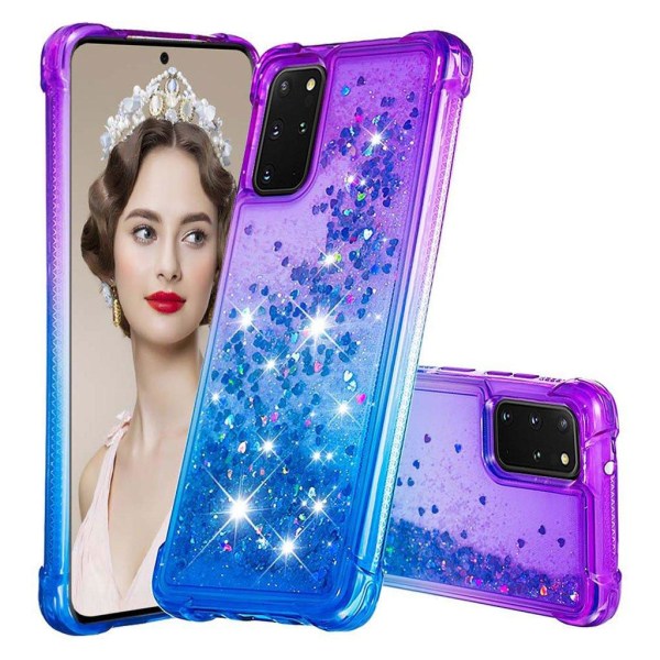 Princess Samsung Galaxy S20 Plus cover - Lilla / Blå Multicolor