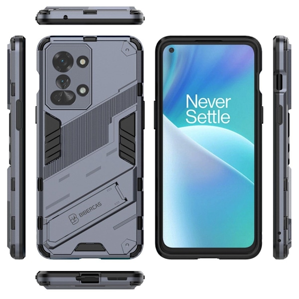 Stöttåligt OnePlus Nord 2T hybridskal - Blå Blå