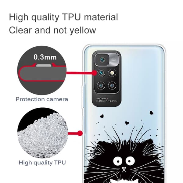 Marble Xiaomi Redmi 10 Prime / Redmi 10 Suojakotelo - Two Animals Multicolor