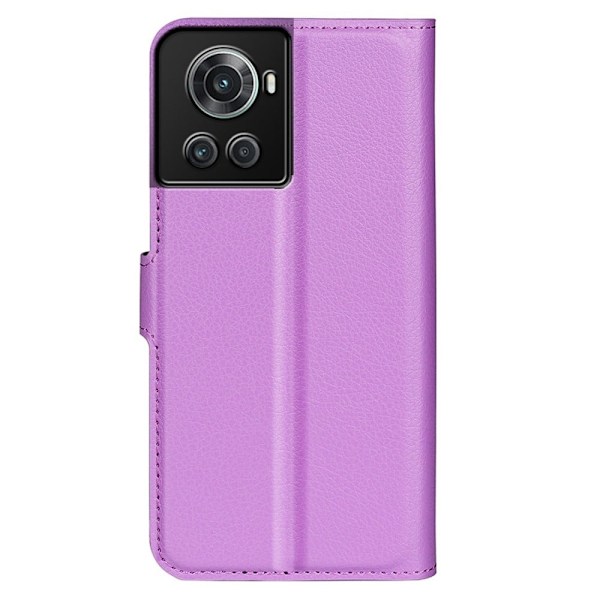 Klassisk OnePlus 10R / OnePlus Ace flip etui - Lilla Purple