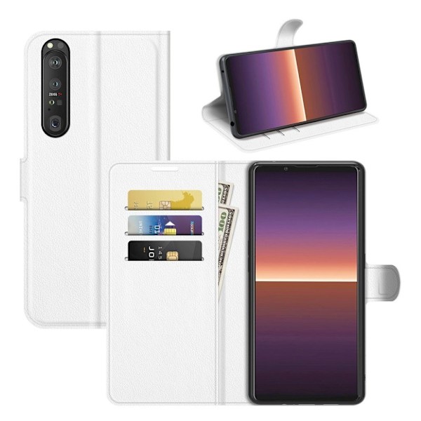 Classic Sony Xperia 1 III Flippetui - Hvit White