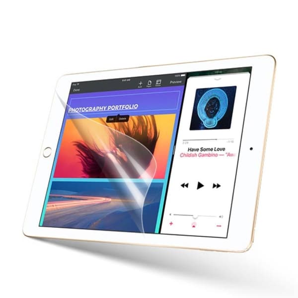 iPad (2017) Ultra Klar Lcd Skjermbeskytter Transparent