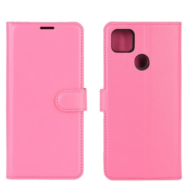 Classic Xiaomi Redmi 9C Läppäkotelo - Rose Pink
