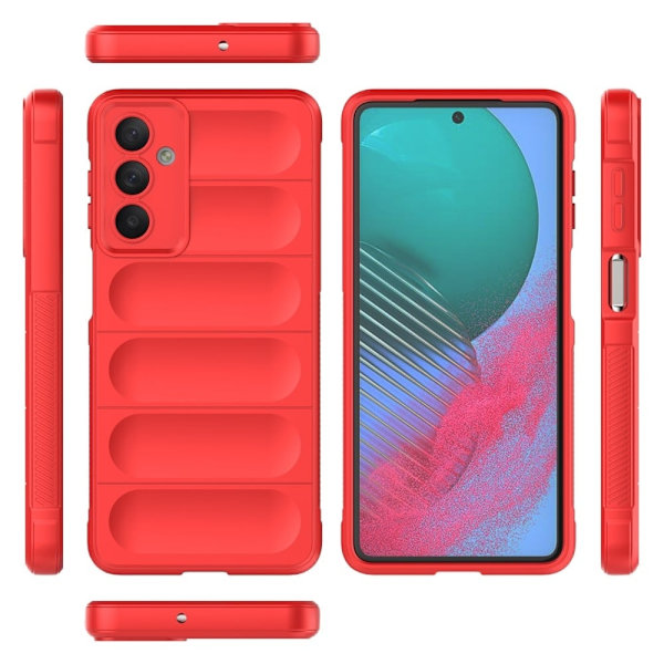Blødt grebsformet cover til Samsung Galaxy M54 - Rød Red