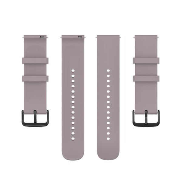 20mm Amazfit GTS 3 silicone watch strap - Purple Lila