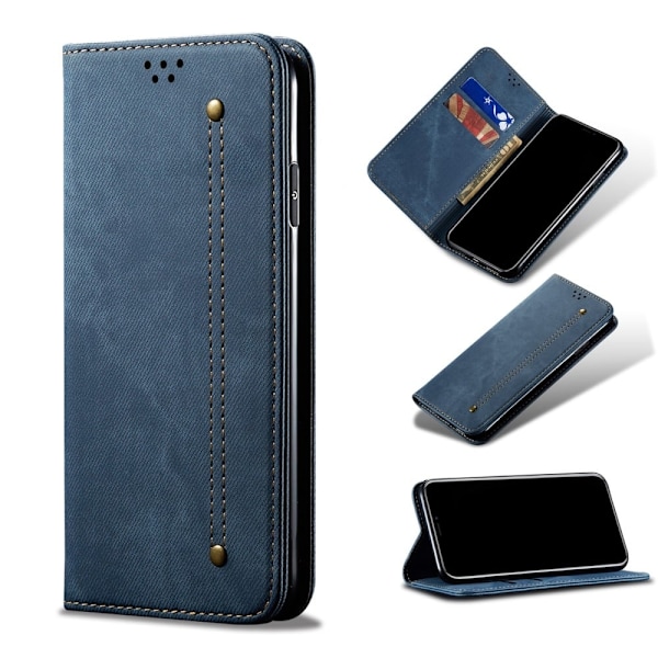 Jeans Tcl 20 Se Flip Etui - Blå Blue