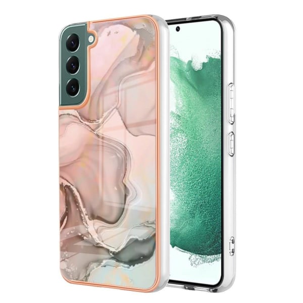 Marble Samsung Galaxy S23 Plus Suojakotelo - Pinkki Pink
