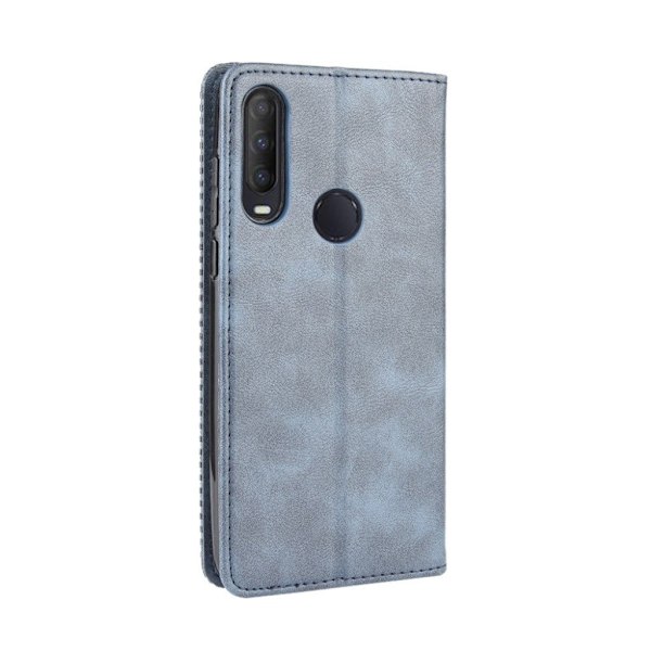 Bofink Vintage läder Alcatel 1S (2020) / Alcatel 1V (2020) / Alcatel 3L (2020) fodral - Blå Blå
