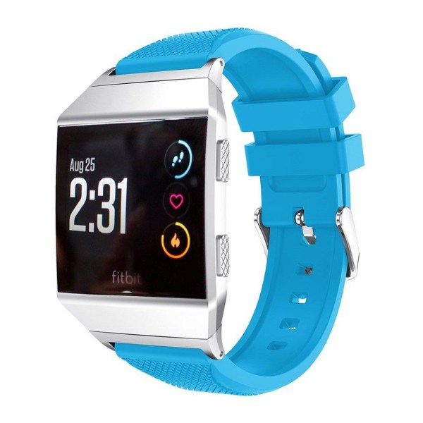 Fitbit Ionic Silikon klockband - Blå Blå