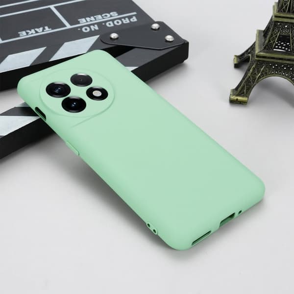 Matte Liquid silikone cover til OnePlus 11R / OnePlus Ace 2 - Grøn Green