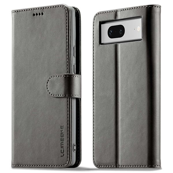 LC.IMEEKE Google Pixel 7 Flip Etui - Grå Silver grey