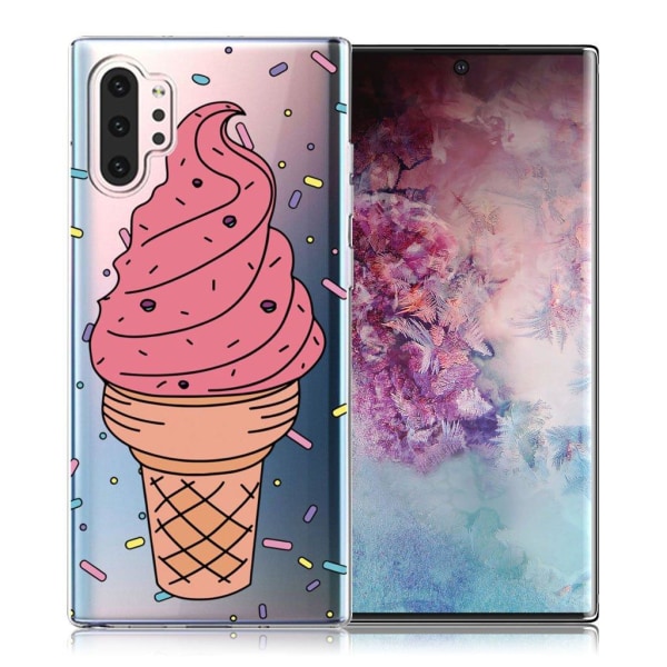 Deco Samsung Galaxy Note 10 Pro kuoret - Jäätelötötterö Multicolor