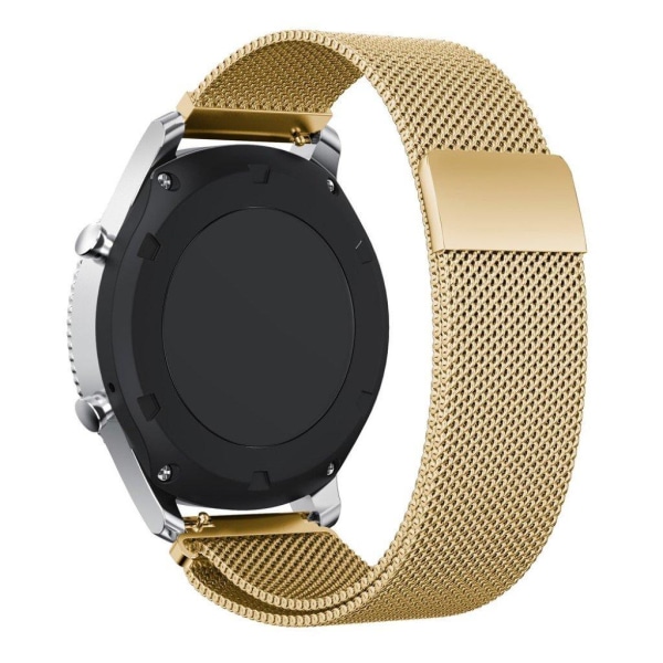 Milanese Samsung Gear S3 rustfrit stål Magnetisk urrem - Guld Farve Gold