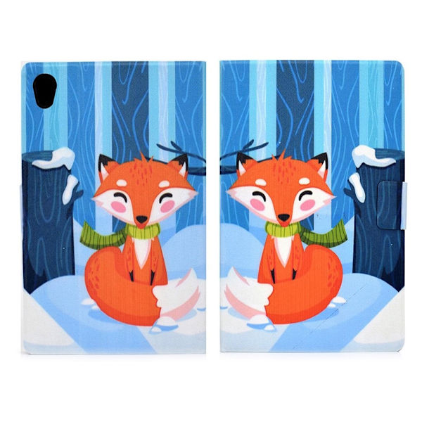 Cool Mønster Lær Etui til Lenovo Tab M10 - Rev Multicolor