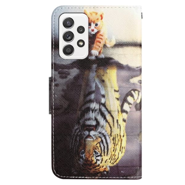 Wonderland Samsung Galaxy A53 5G Flippetui - Tiger Multicolor