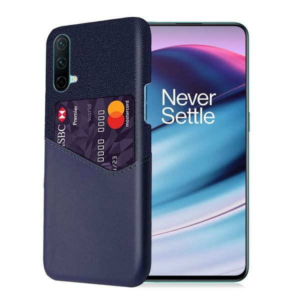 Bofink OnePlus Nord CE 5G cover med kortholder - Blå Blue